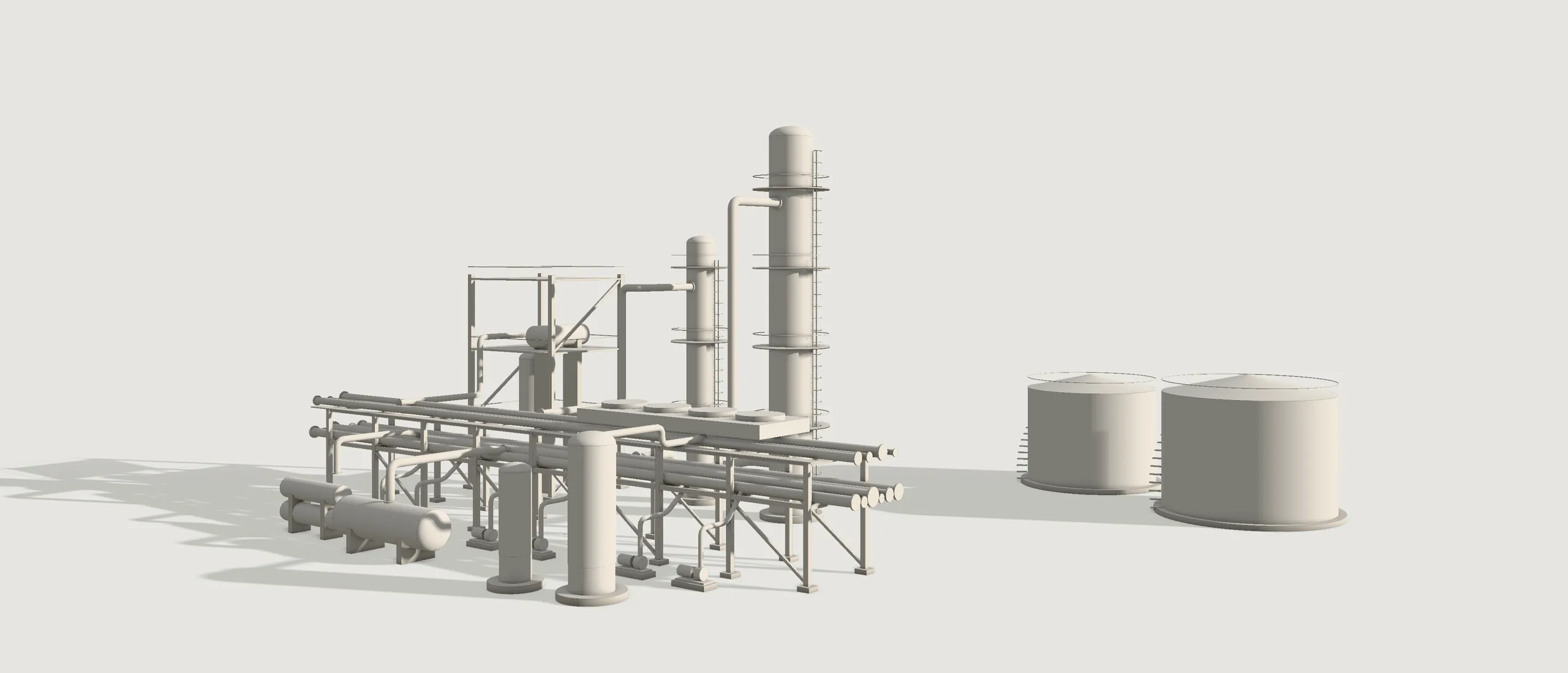 Intelligent 3D model of the same plant