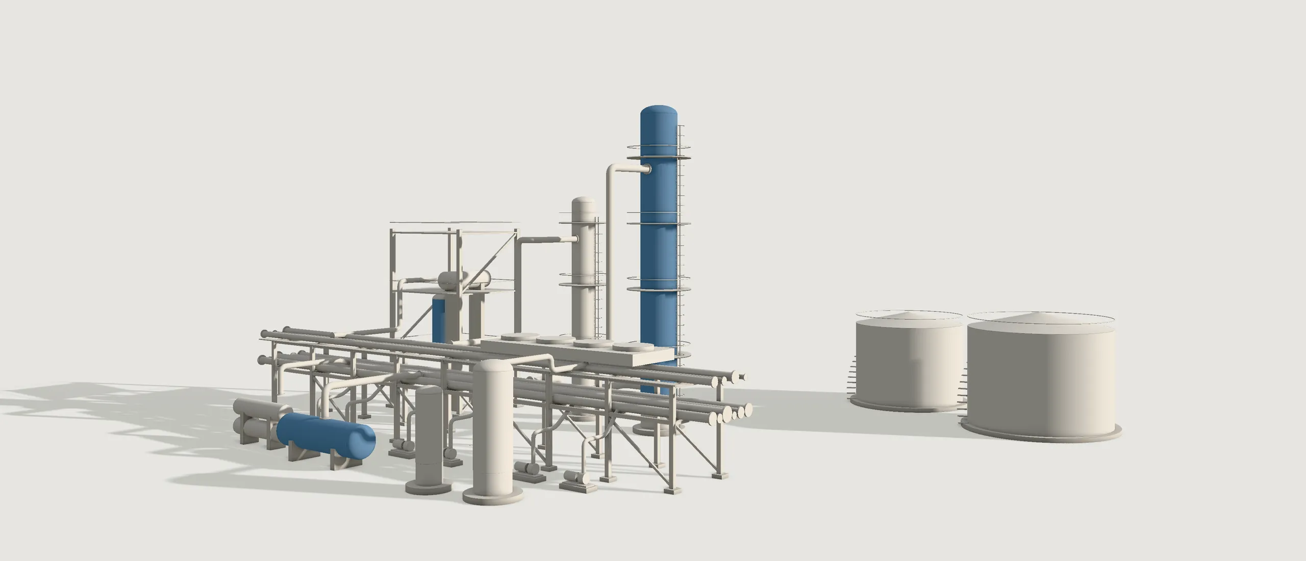 Digital twin with monitored equipment highlighted